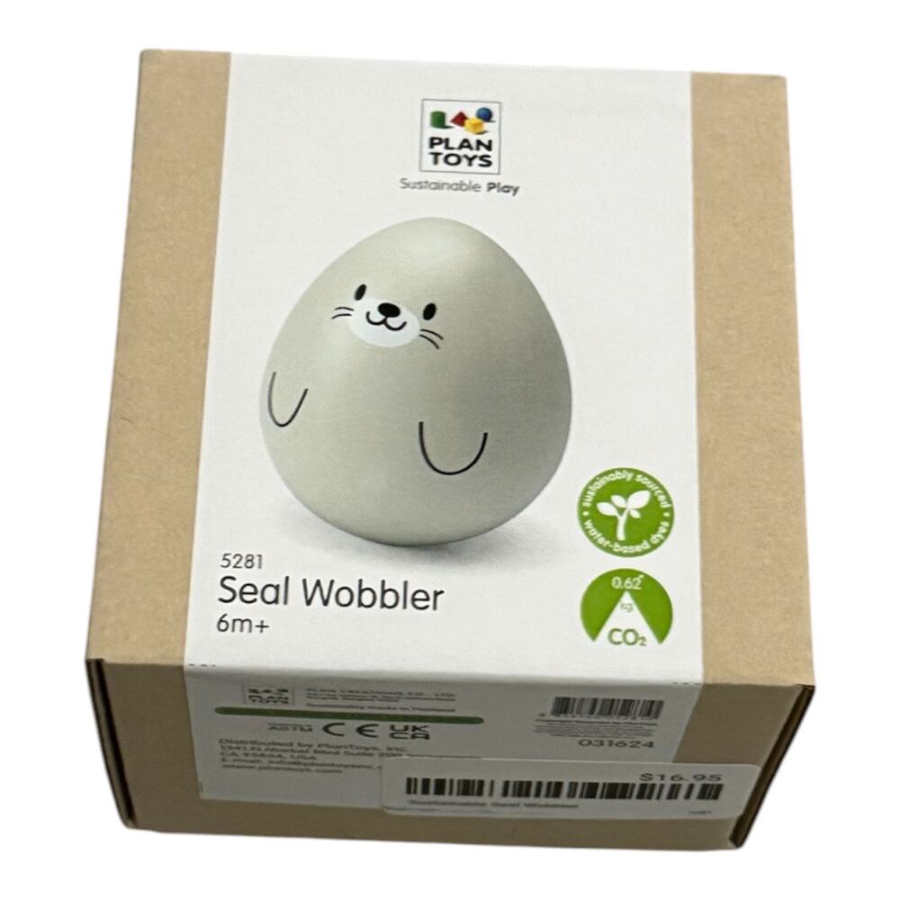 NEW Plan Toys Seal Wobbler, NWT